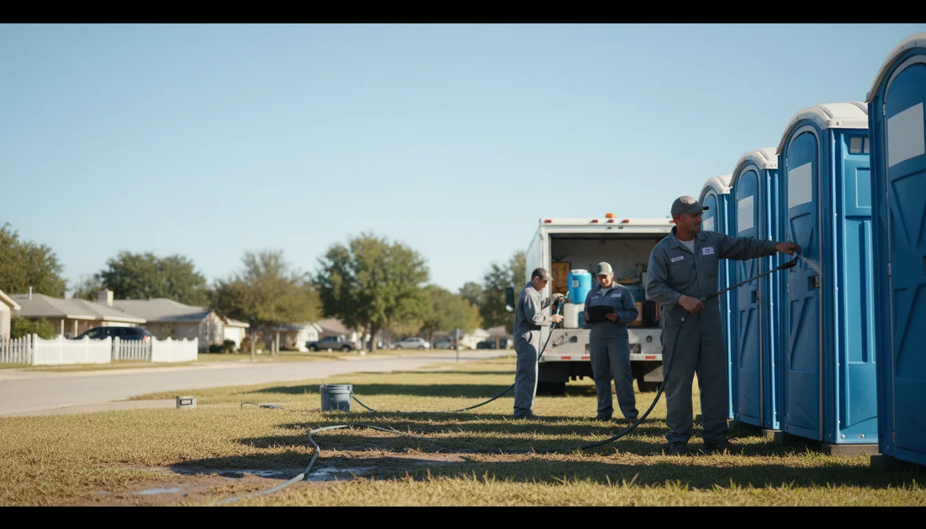 Long-Term Portable Toilet Rental in Ogden, IA near me
